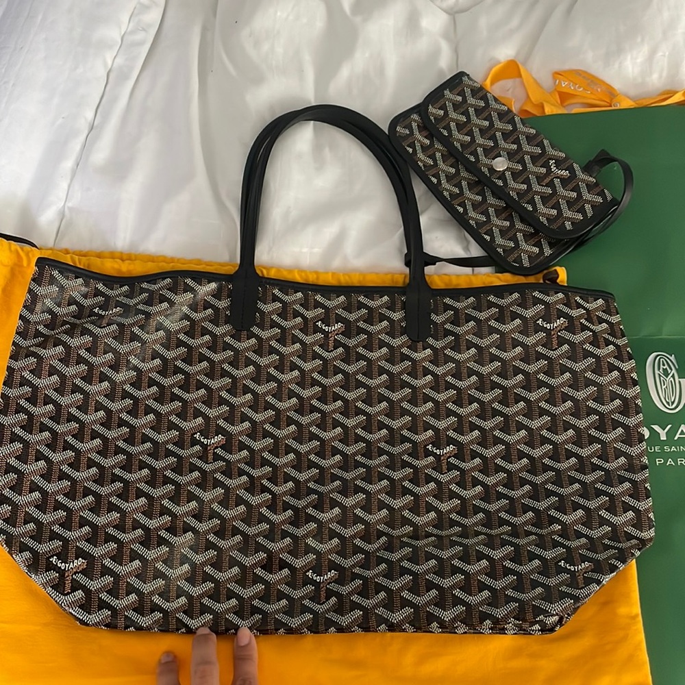 ****SOLD*****Goyard St Louis Tote PM in Noir
